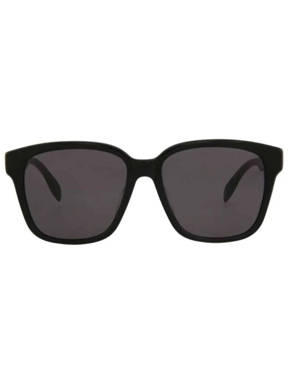 New Alexander McQueen Womens Square/Rectangle Black Black Grey Fashion Designer